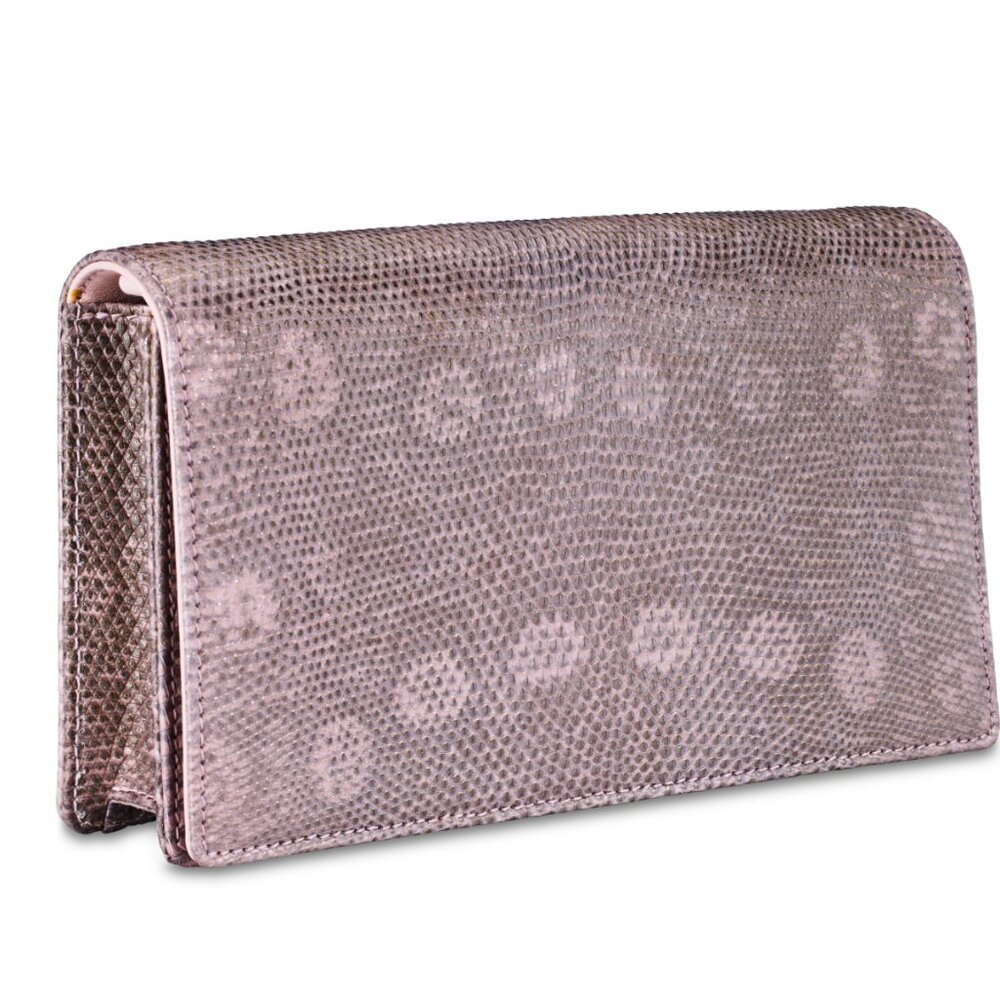 DIOR lizard AN IRIDESCENT CHAIN CLUTCH - Picture 7 of 7